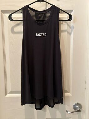 Nike Black "FASTER" Women's Athletic Tank